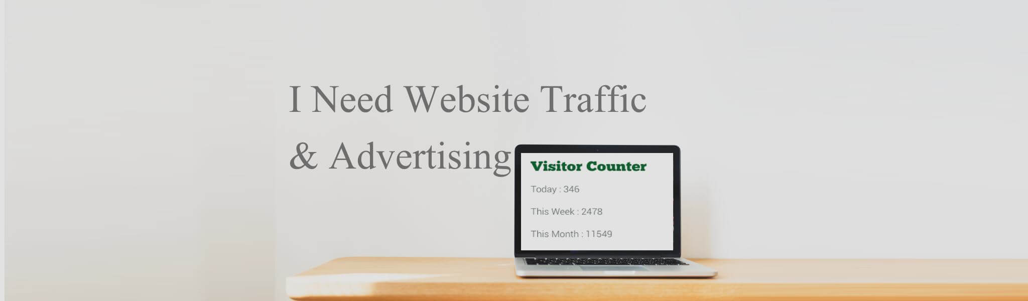 Website Advertising and traffic